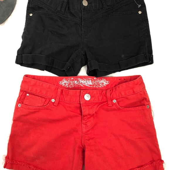 Bundle of 2 Express Jeans brand shorts - Picture 3 of 8